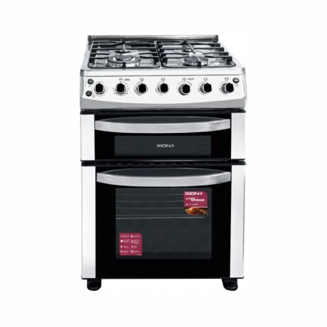 Cocina Combinada Doble Horno XION XI-CO6020DX 4 Hornallas Cocina Combinada Doble Horno XION XI-CO6020DX 4 Hornallas