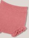 Pantalon Corto De Punto Rosa