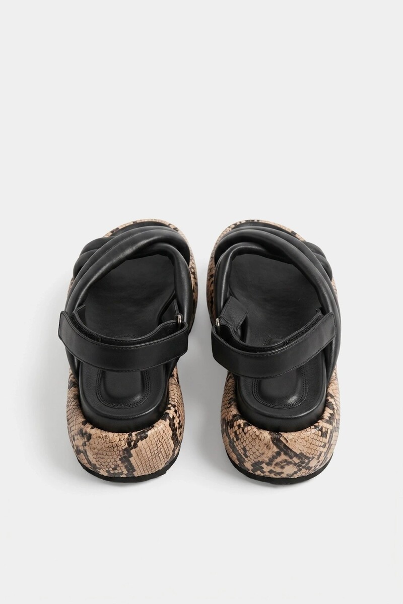 SANDALIA JAPAN REPTIL Multicolor
