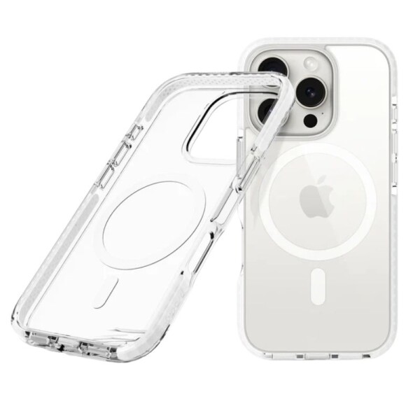 Case Prodigee iPh 16 Pro Magneteek White Case Prodigee iPh 16 Pro Magneteek White