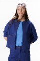 CHAQUETA LINO SOHO AZUL