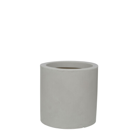 MACETA PLASTICO BLANCO 50L
