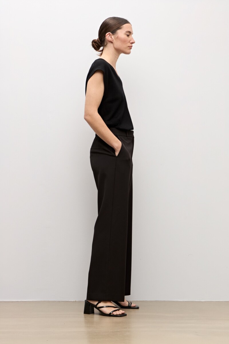 Pantalón sastrero negro