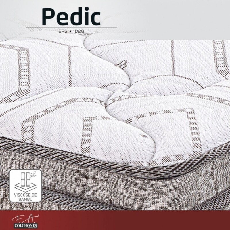 Sommier 2 plazas Pedic MARRON