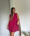 Vestido Ambar bordó