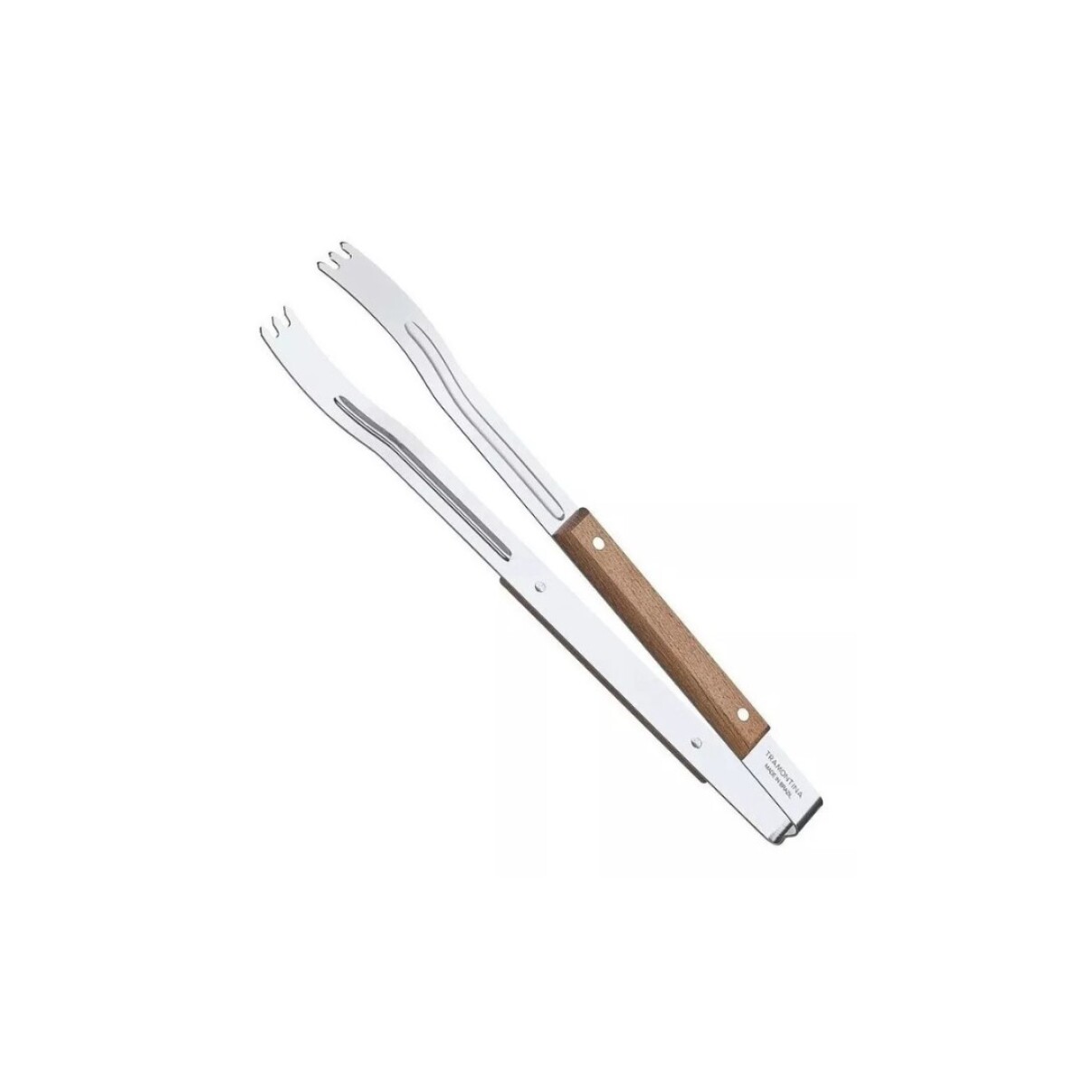 PINZA PARA ASADO TRAMONTINA CHURRASCO 38CM - PLATEADO 
