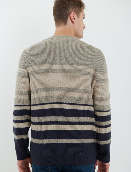 470344 SWEATER FERAUD Tostado