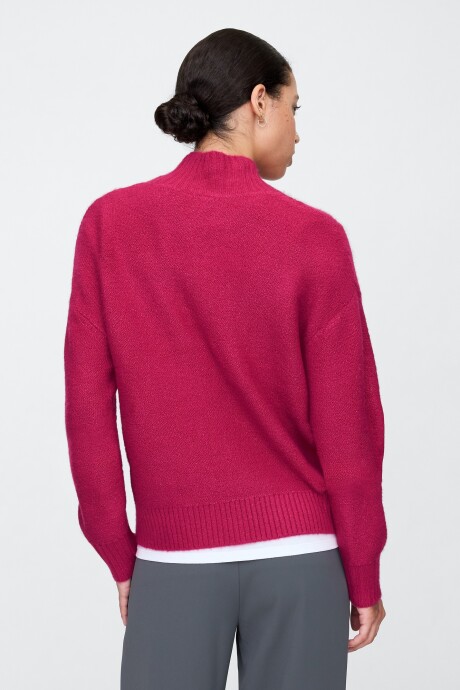 Buzo Polera Ochos Mujer Vivacious Pink 19-2045