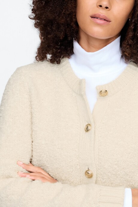 Saco Cashsoft Mujer Bc15 Lt Grey Heather