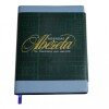 AGENDA ABEZETA 211 CLASICA MEDIUM TAPA FUNDA SEMANA A LA VISTA COLOR CELESTE OSCURO