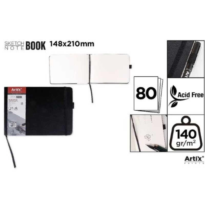 Sketchbook Negro Artix Sketchbook Negro Artix