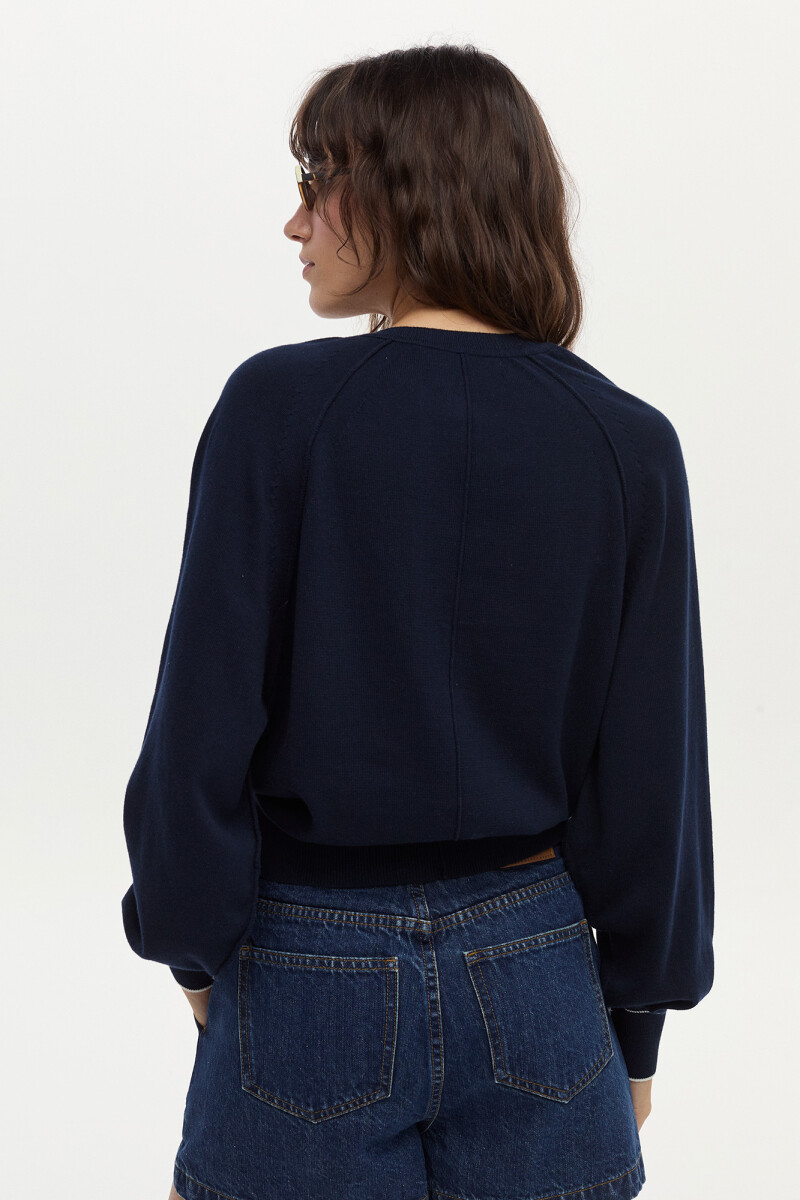 Sweater Alma Azul Marino