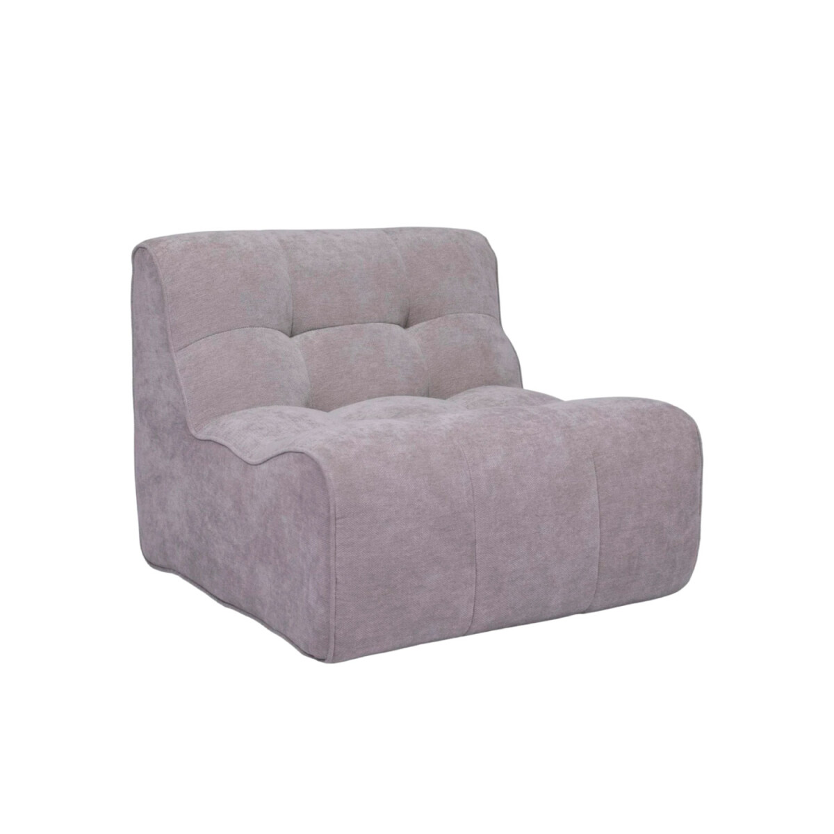 Sillón Sofá Lumax Modelo Tuuvi en caja Compactado - Gris 