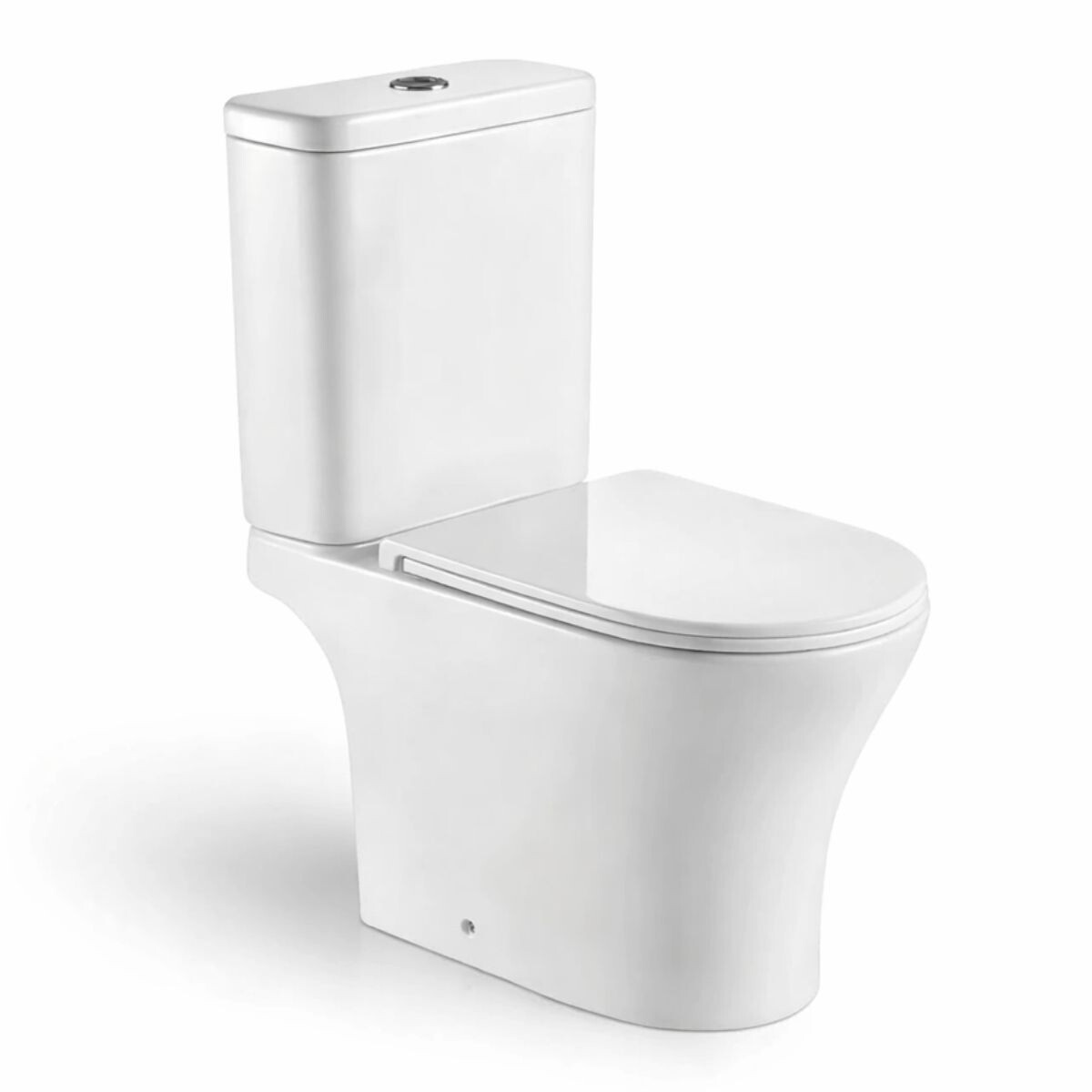 Inodoro Largo Con Mochila Mirage Blanco 