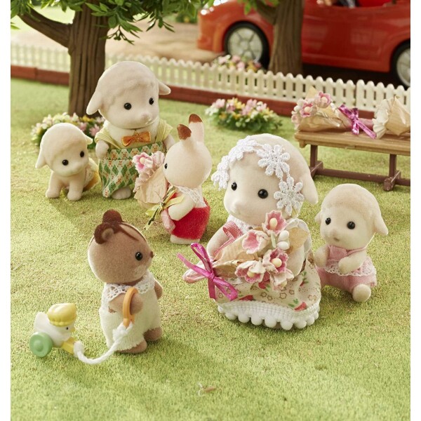 Sylvanian Families Ovejas Bebe Gemelos Juguete Muñecos Sylvanian Families Ovejas Bebe Gemelos Juguete Muñecos