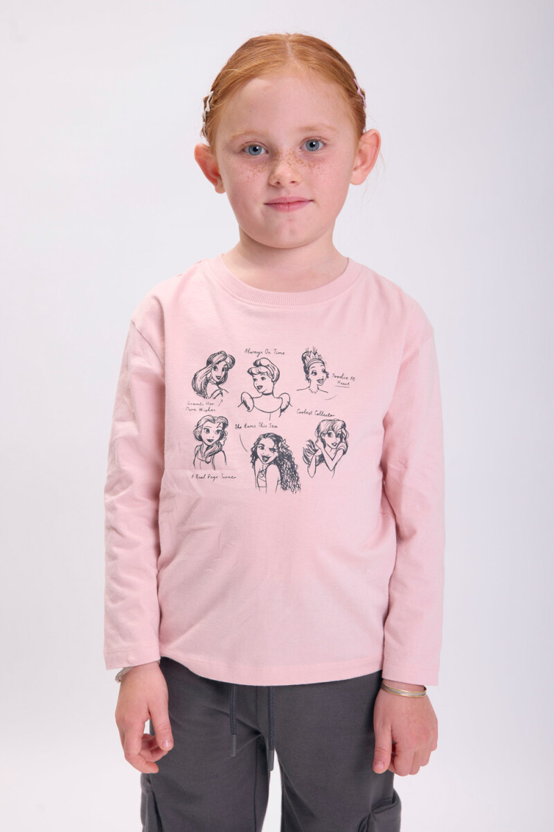 Remera estampa Rosa
