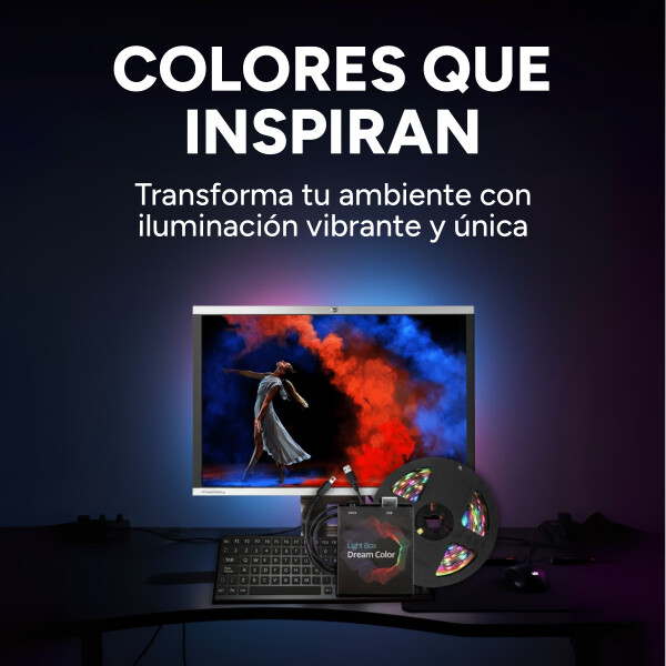 Set Monitor Hp Compaq La2405wg + Cinta Luces Led Rgb 3M Set Monitor Hp Compaq La2405wg + Cinta Luces Led Rgb 3M