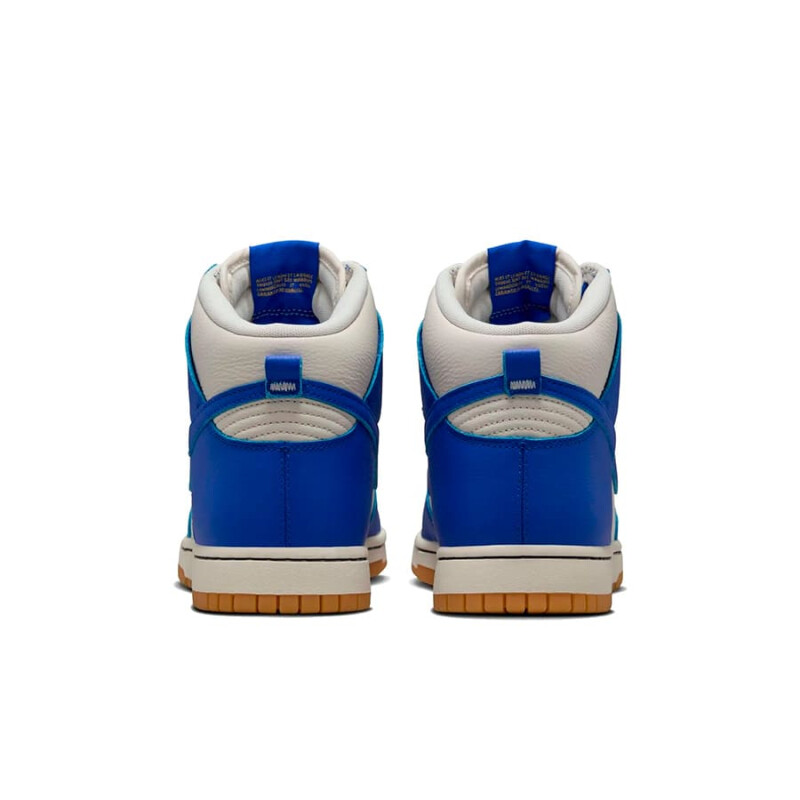 Championes Nike Dunk Hi Retro de Hombre - FV6612-001 Blanco-azul Francia