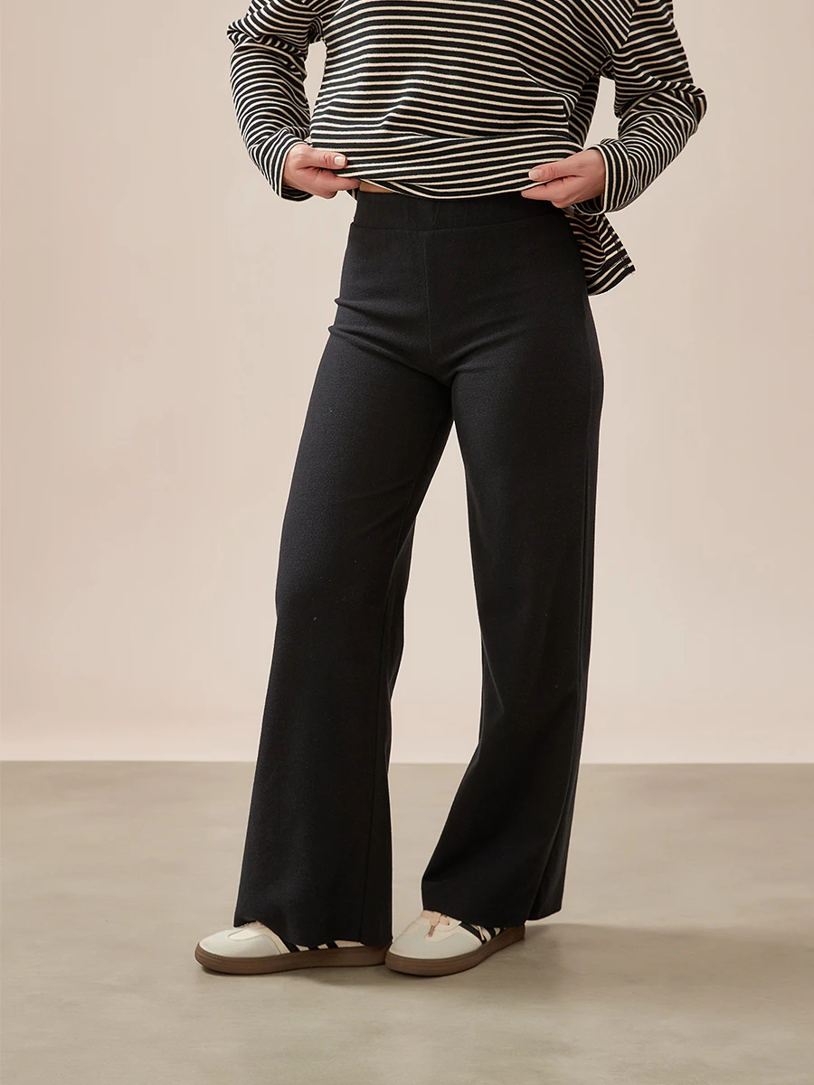 PANTALON NORA WIDE - NEGRO 