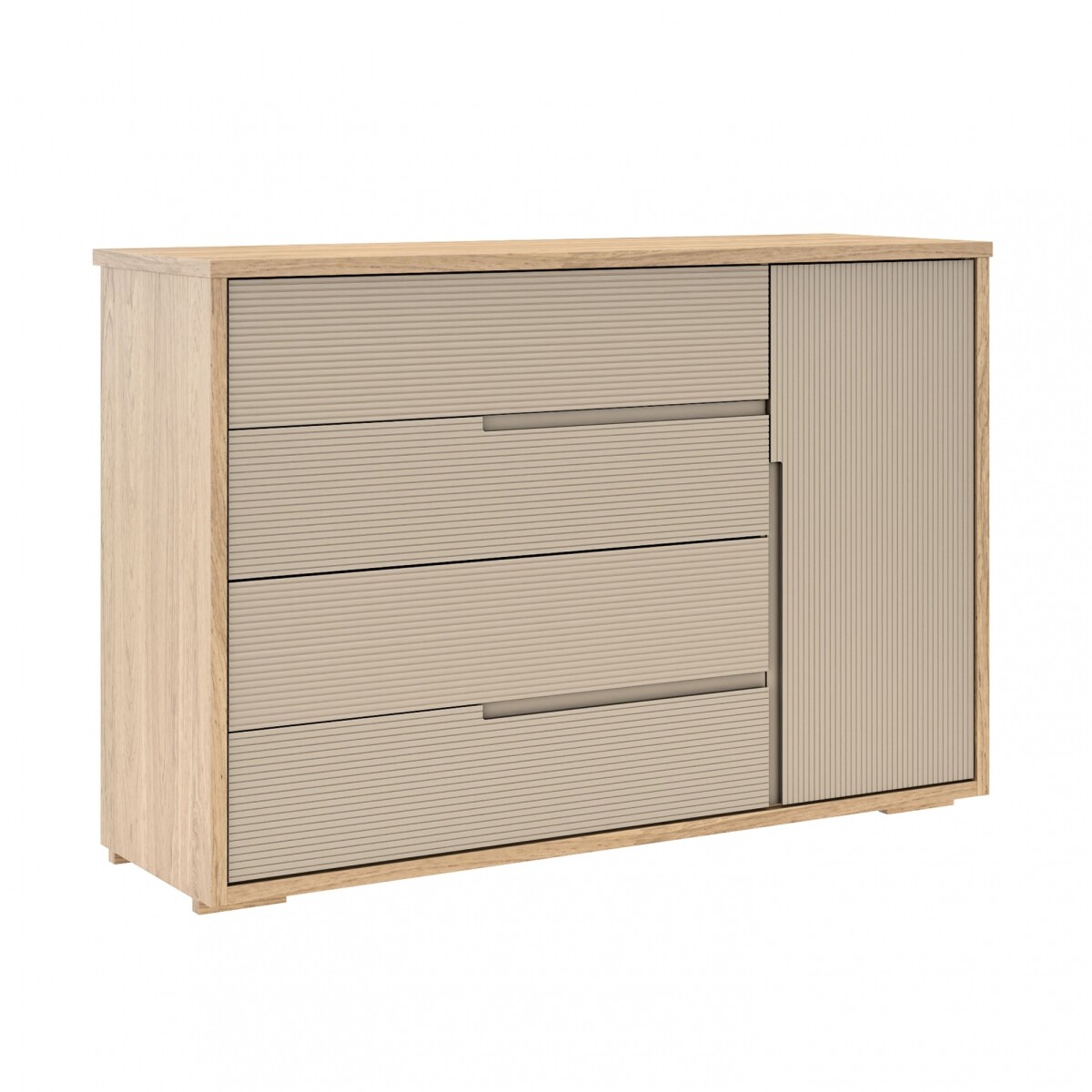 Cómoda Zapatera Concept - 4 cajones 1 puerta - Hanover 