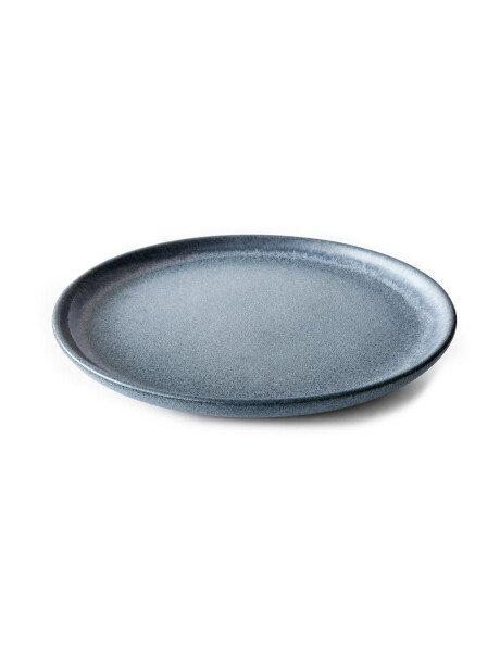 PLATO DE MESA CERAMICA 25.5CM AZUL PLATO DE MESA CERAMICA 25.5CM AZUL