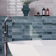 CERAMICA PARA PARED 31.6X60 AZUL BRILLO PRECORTE PRISSMACER GAMAS DE AZUL