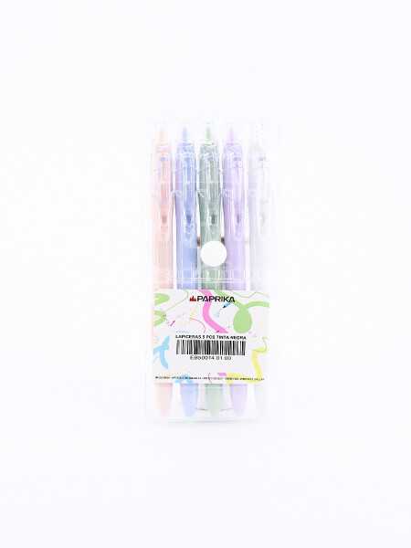LAPICERAS TINTA NEGRA NEGRO