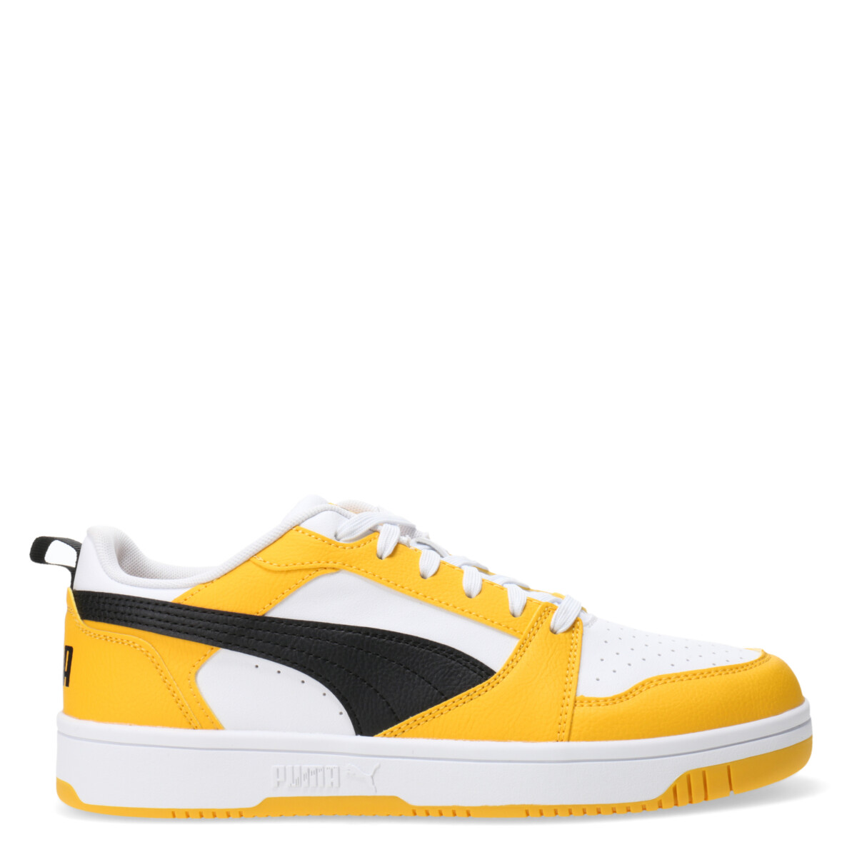 Championes de Hombre Puma Rebound V6 Low Puma - Blanco - Amarillo - Negro 