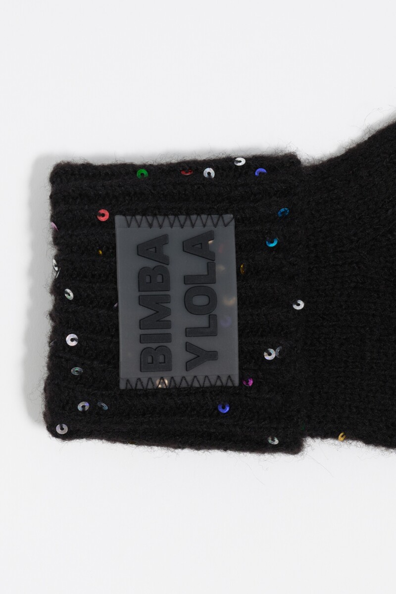 GUANTES Negro