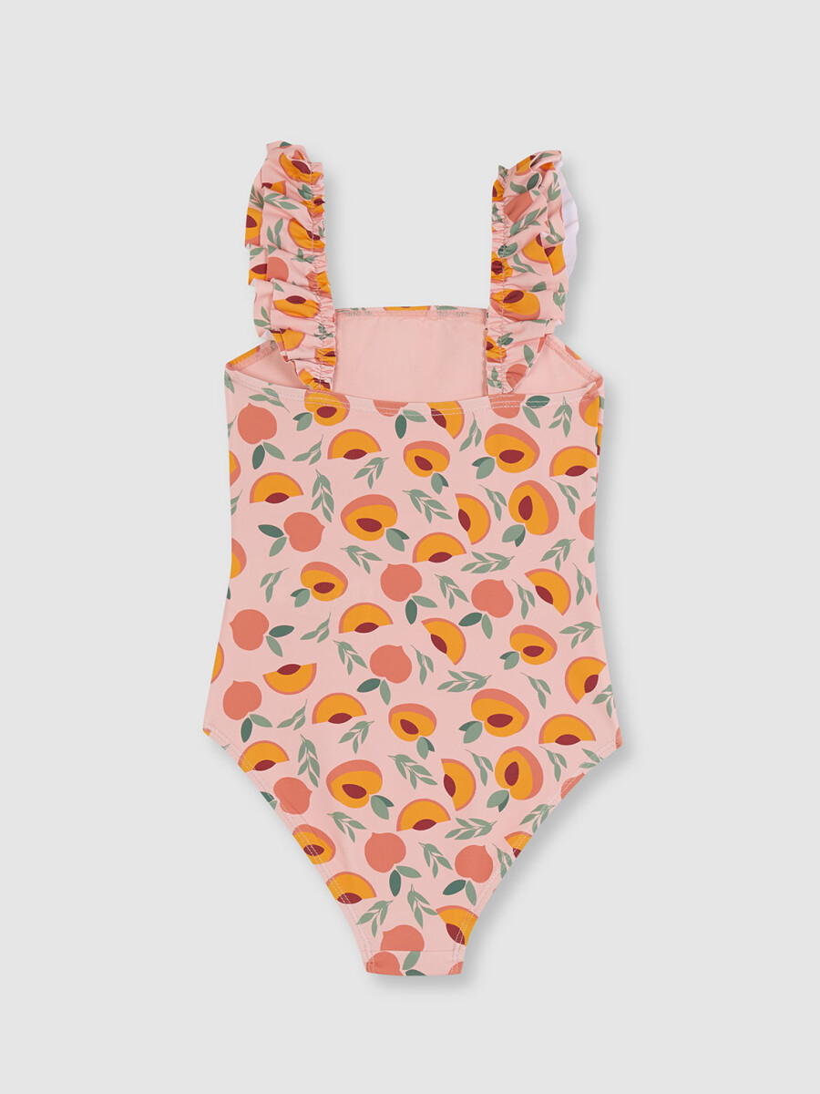 Bañador De Melocotones Rosa