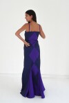Mermaid Rombo Dress Azul / Violeta