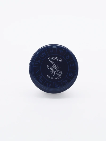 VELA ZODIACO ESCORPIO AZUL