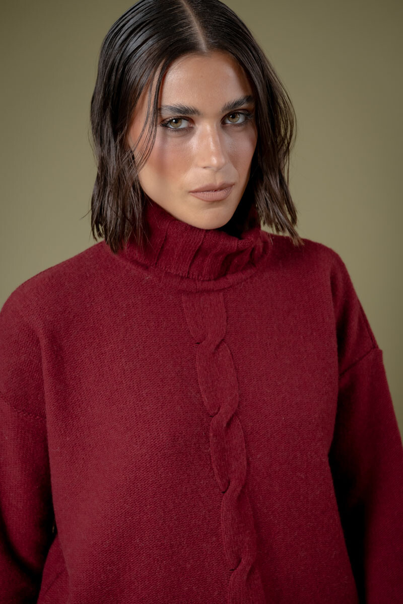 Buzo olivia Bordeaux