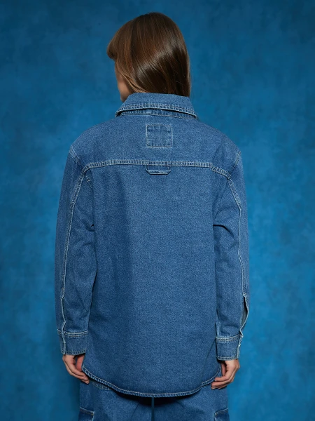 SOBRECAMISA LEIDEN AZUL