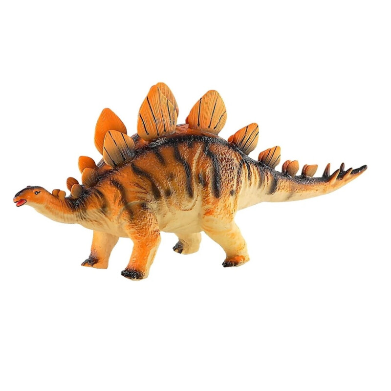 Velociraptor y Stegosaurus Grande De Goma Velociraptor y Stegosaurus Grande De Goma