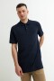 Remera Polo AZUL MARINO