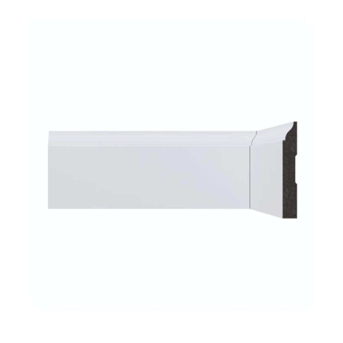 Zócalo Santa Luzia Wm623 83x2440mm Blanco Pintable 