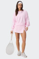 Buzo Fabletics Year Round Terry Crew Rosa