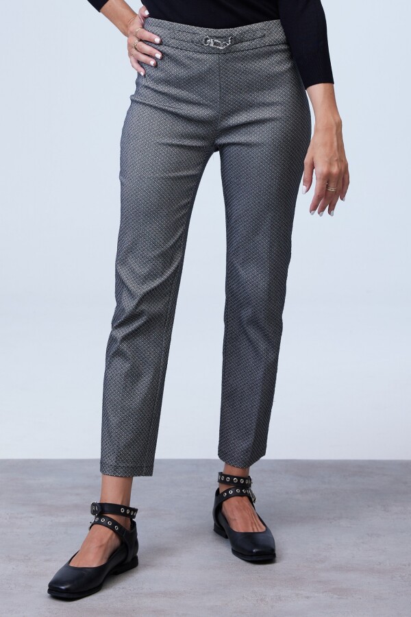 Pantalon Chain NEGRO/BLANCO