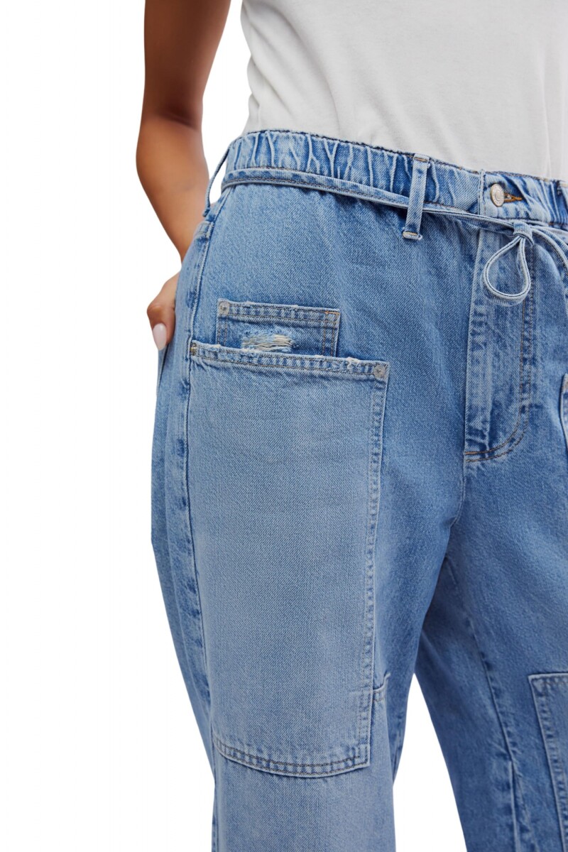 CRVY OUTLAW WIDE LEG Azul