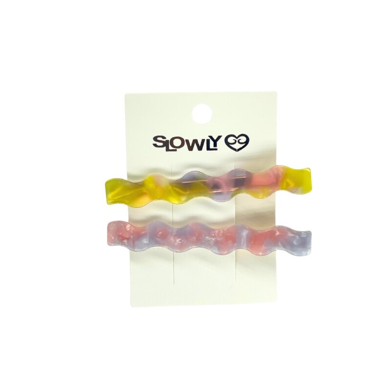 Broche para Cabello x 2 Slowly Multicolor