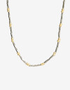 Collares Cortos Metal Collar Corto Biplating - Dorado
