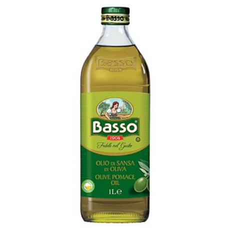 ACEITE DE ORUJO DE OLIVA BASSO POMACE 1 LT ITALIANO ACEITE DE ORUJO DE OLIVA BASSO POMACE 1 LT ITALIANO