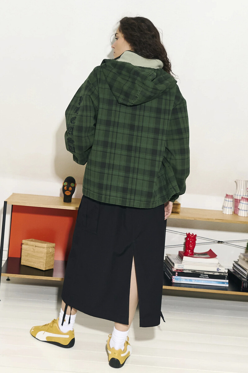 W' CARGO SKIRT LONG Negro