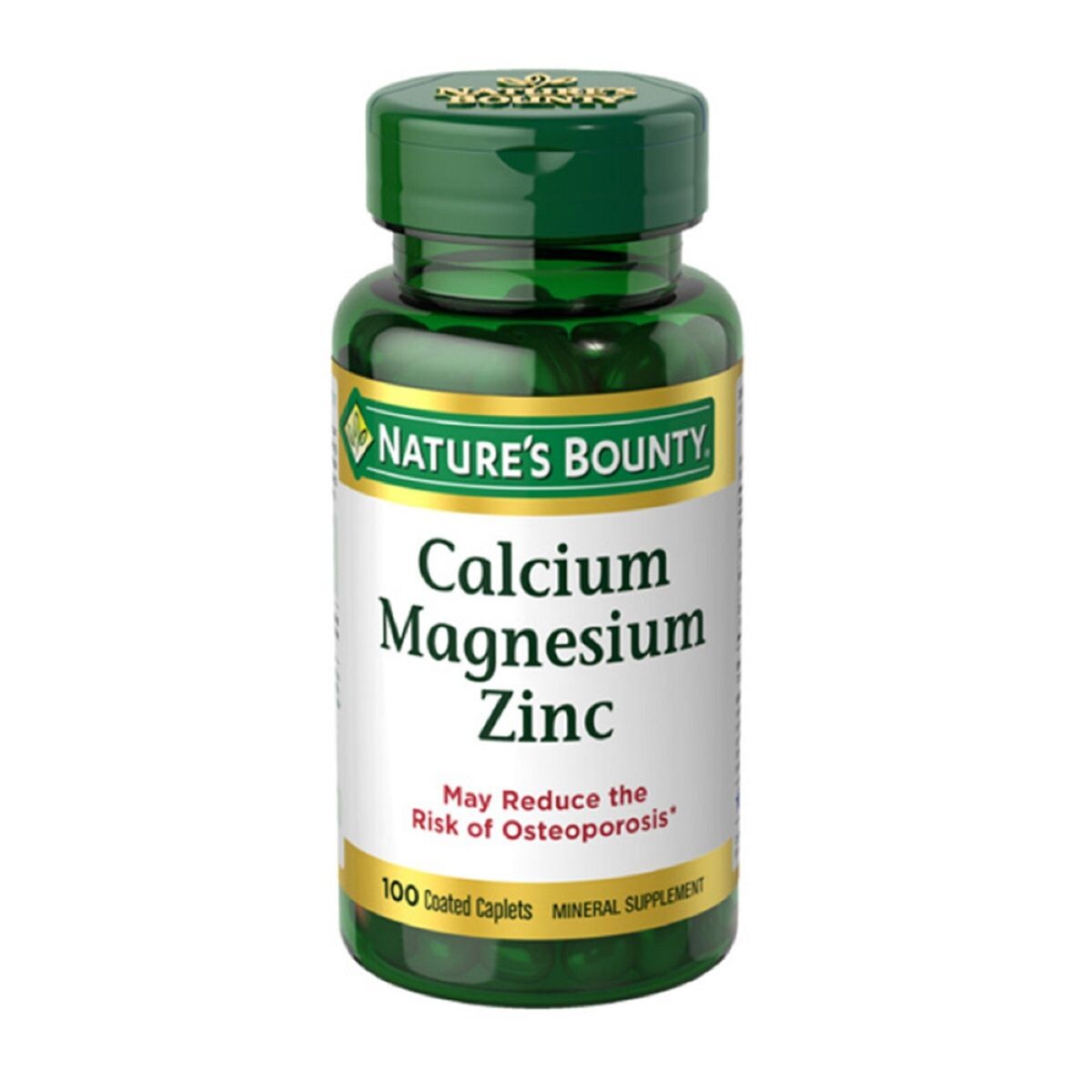 CAL-MAGNES ZINC C/ VIT D NAT BOUNTY X100 