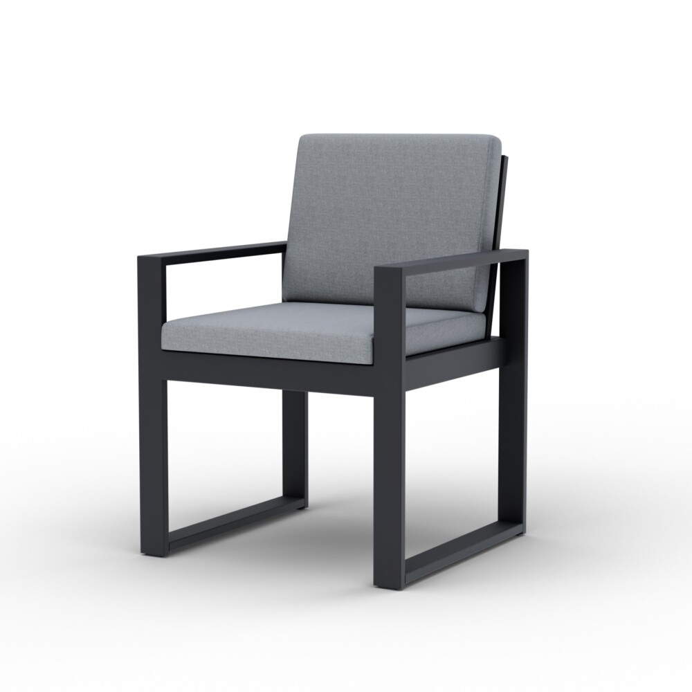 Silla de comedor wallu, aluminio Silla de comedor wallu, aluminio