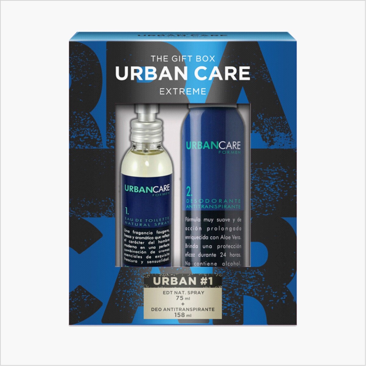 Perfume Urban Care Pack Extreme Edt 75 ml 