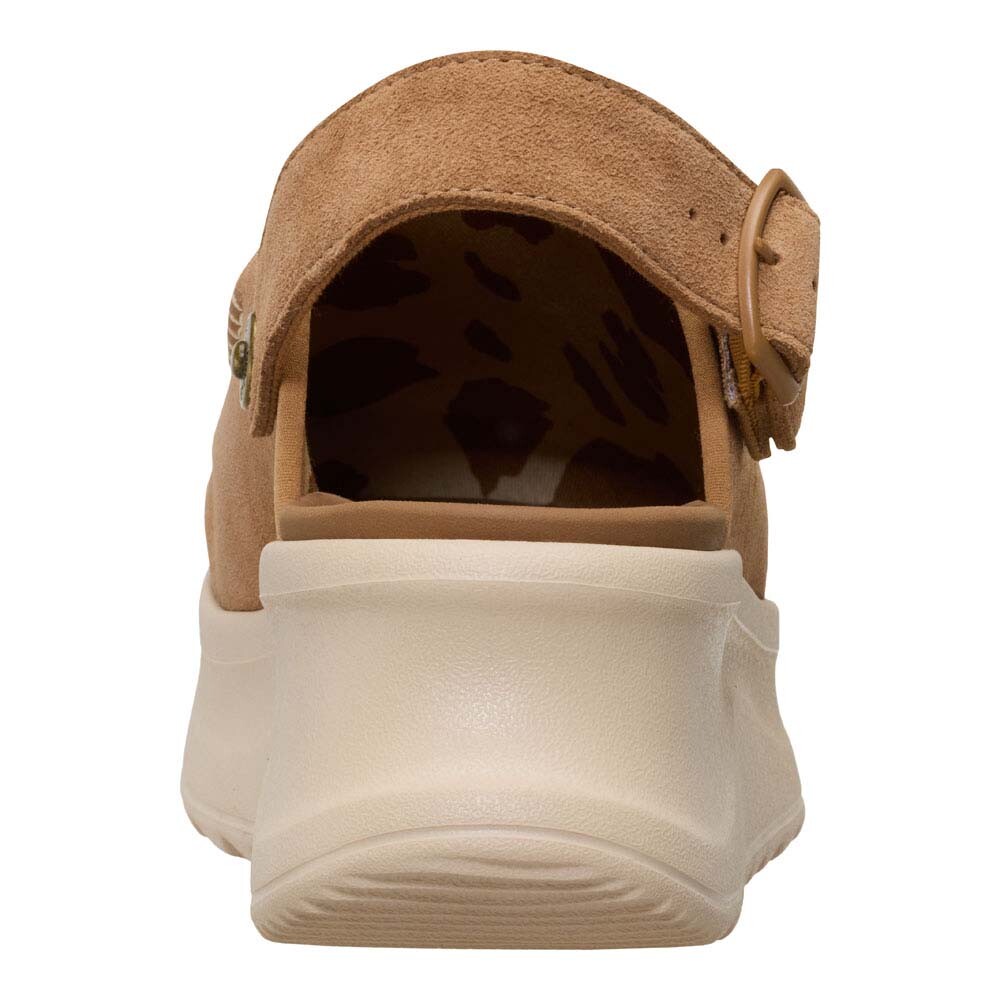 Zuecos Delray Clog Suede - Mujer Tan