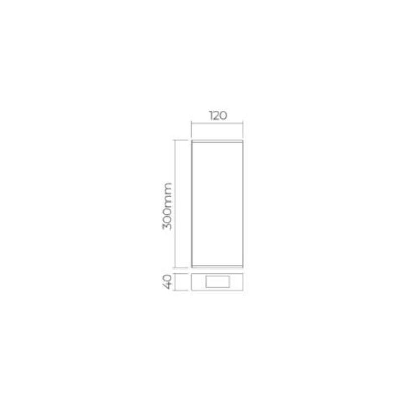 APLIQUE BIDIRECCIONAL WALL MAX ANGULO CERRADO 4º 15W IP65 3000K BIVOLT APLIQUE BIDIRECCIONAL WALL MAX ANGULO CERRADO 4º 15W IP65 3000K BIVOLT