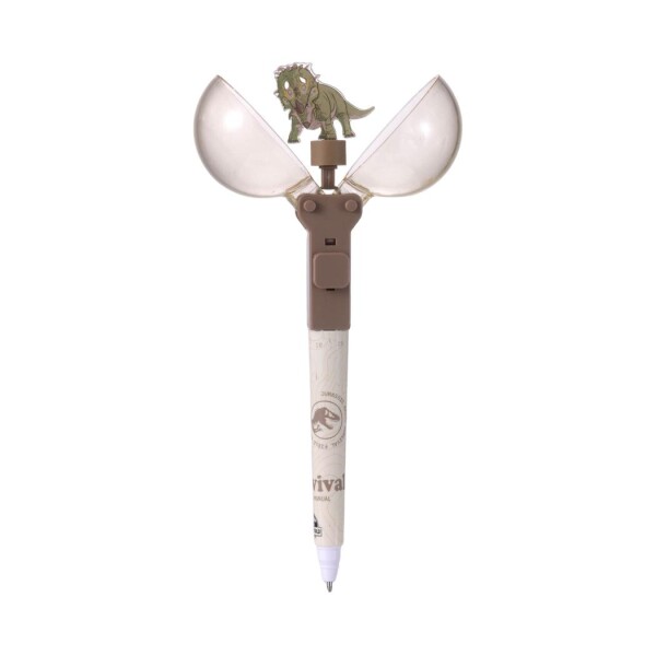 Lapicera Jurassic World egg Triceratop